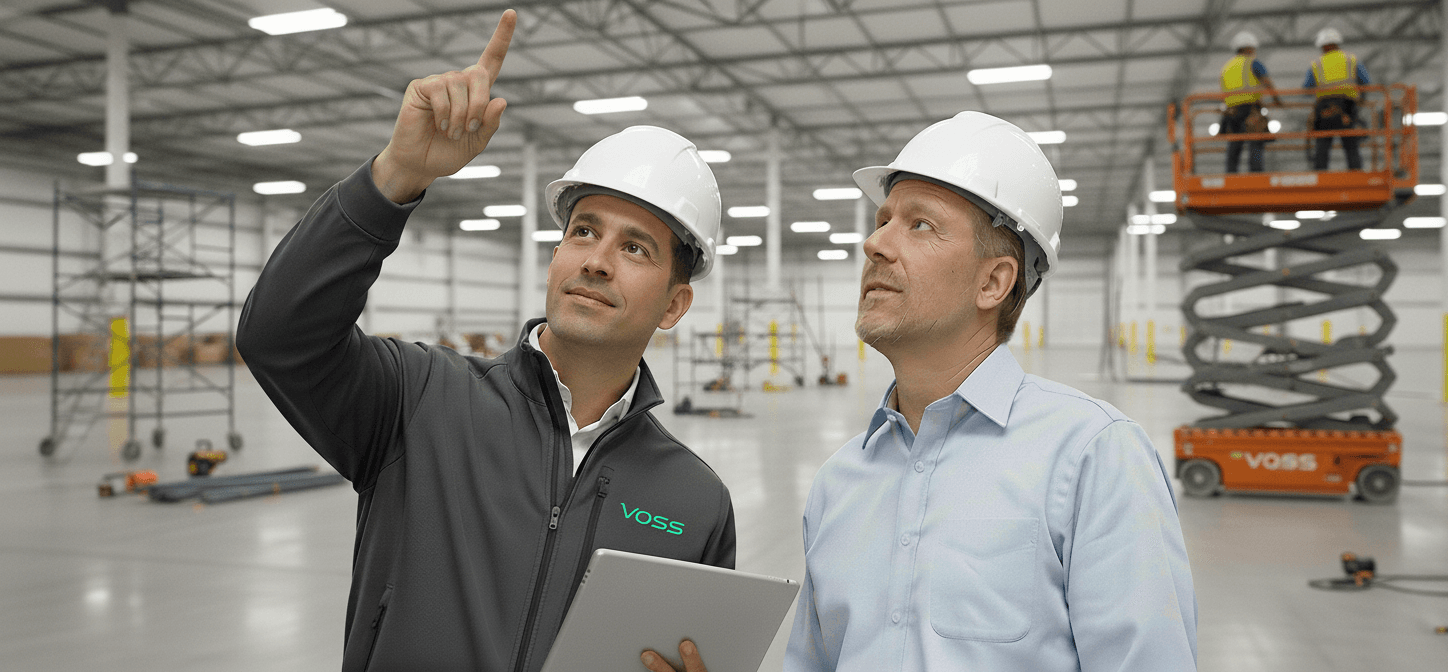 VOSS team at work
