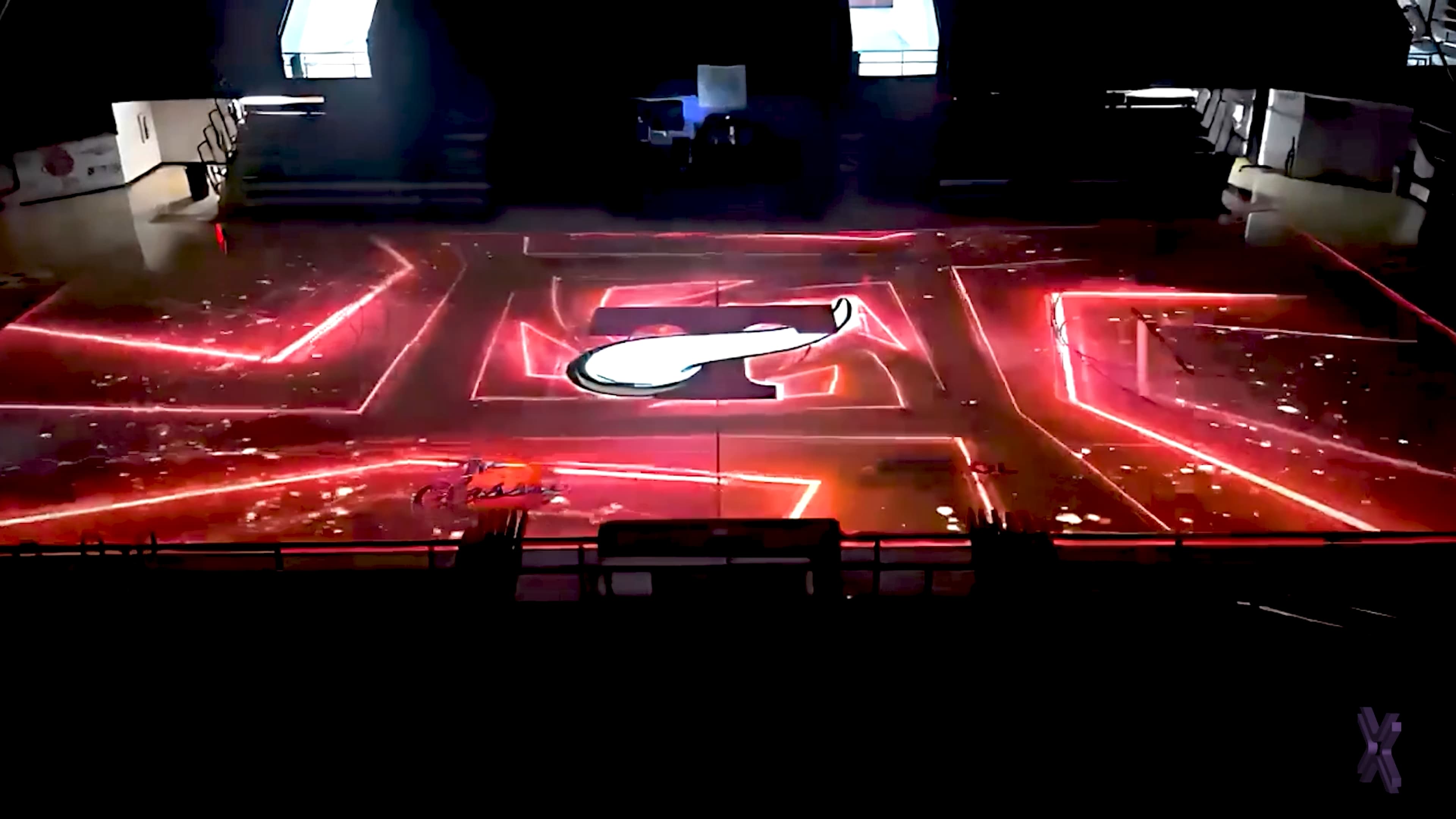 court projection