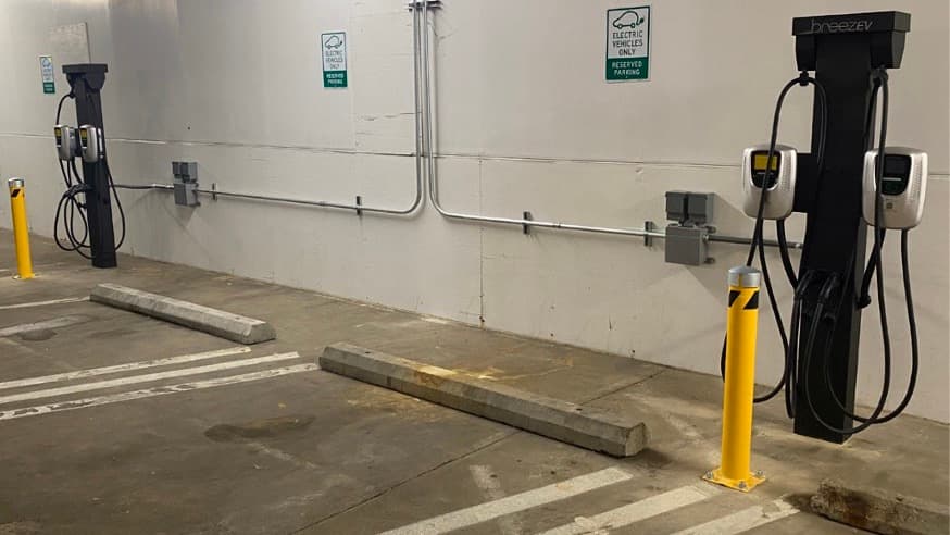garage ev chargers