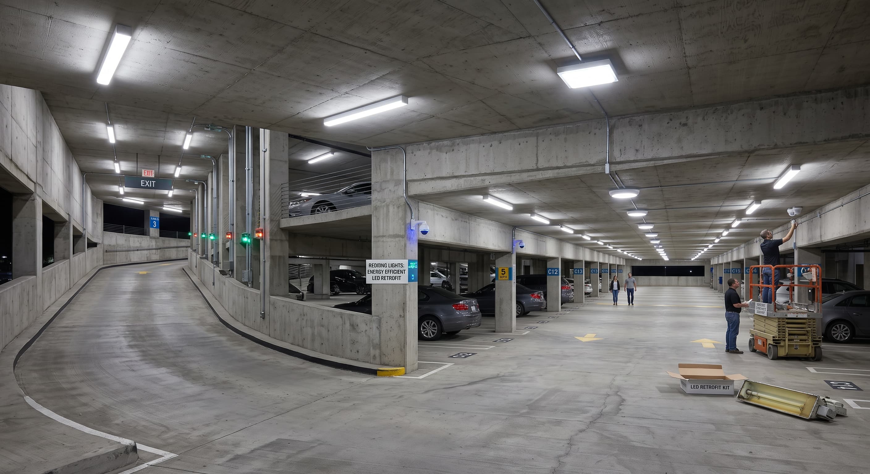 Commercial Parking Garage Lighting Solutions