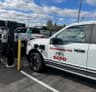 EV Charger in Use at Fire Department