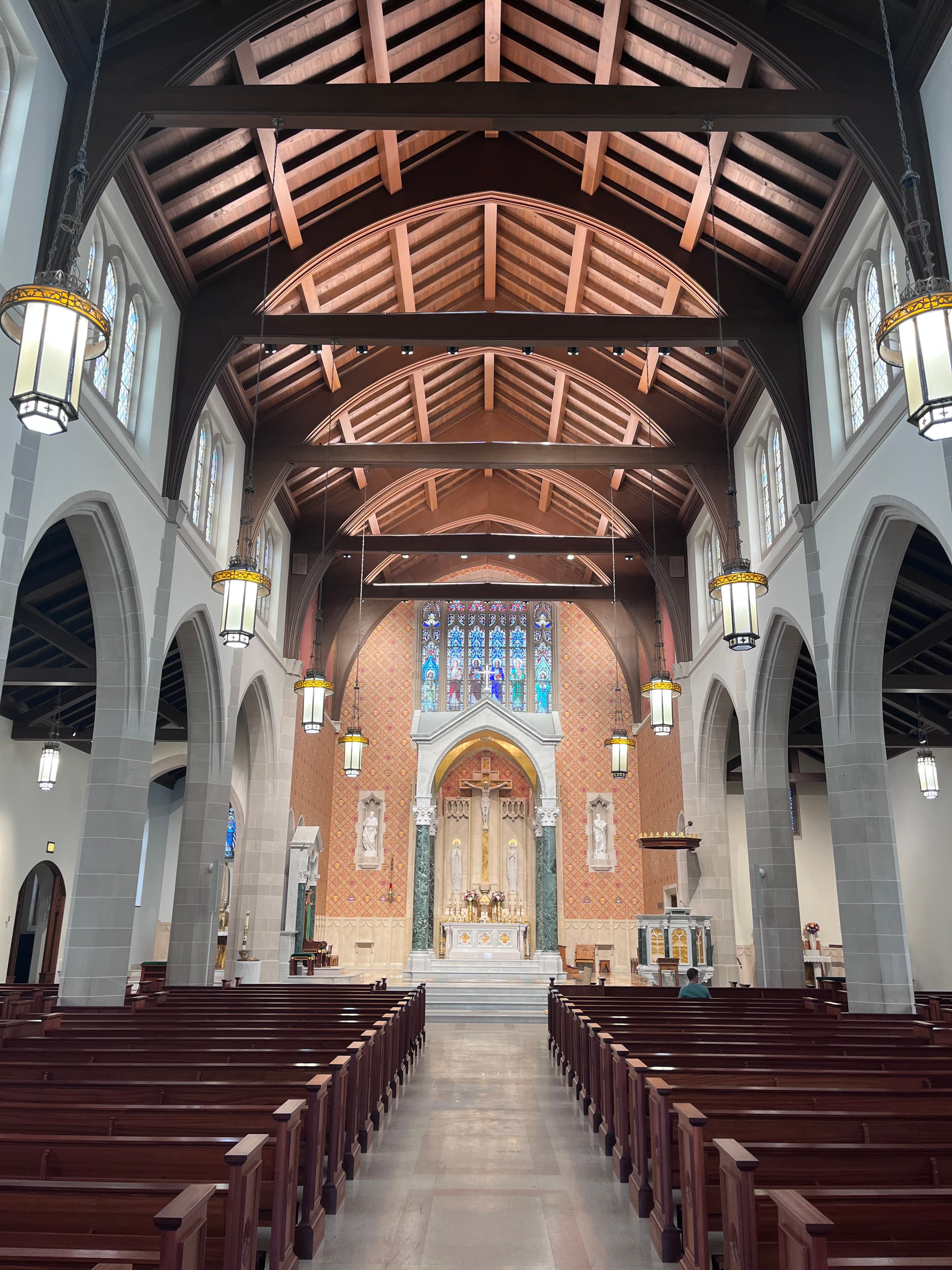 chapel lighting