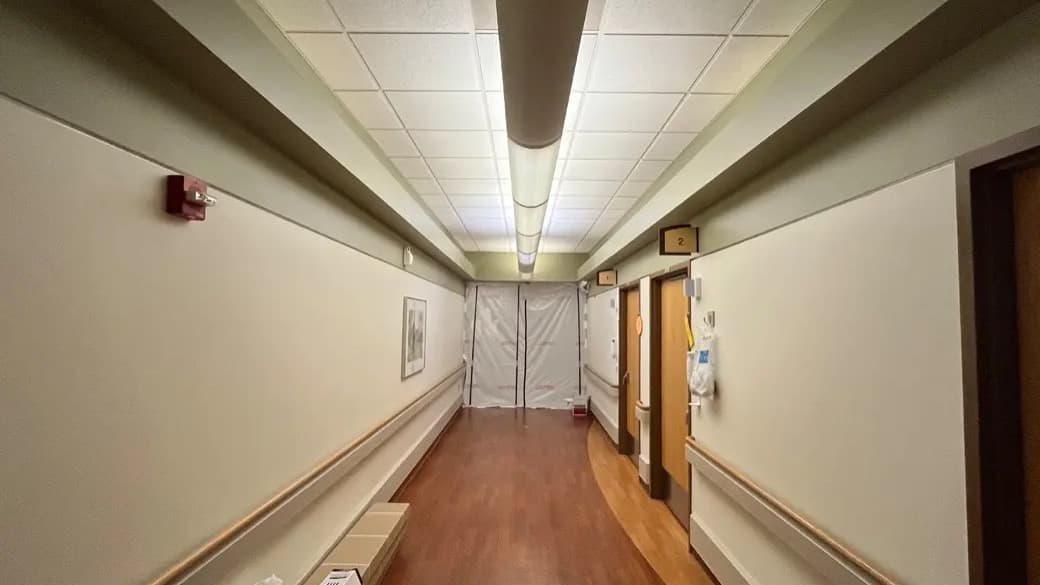 Corewell Health Lighting Retrofit, before