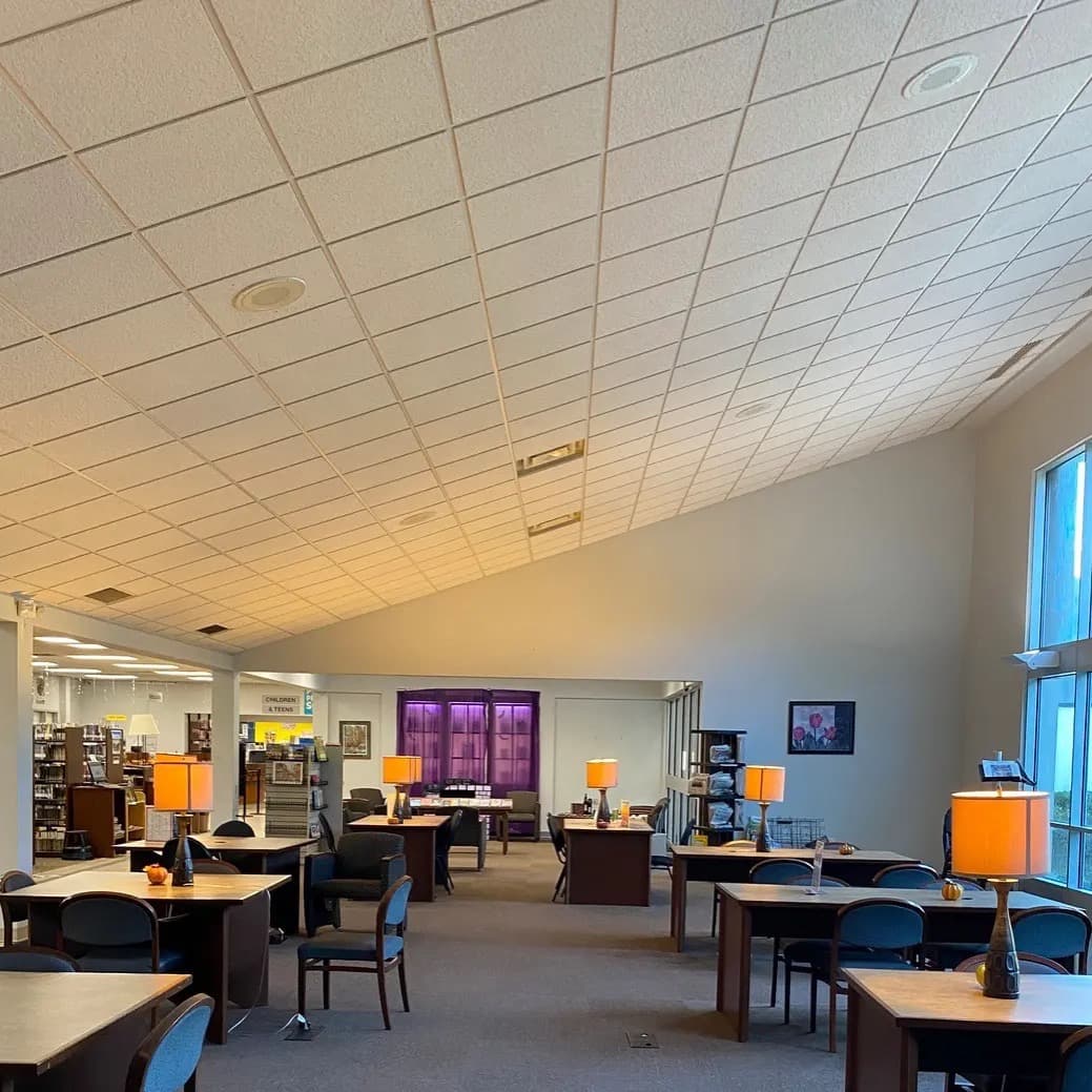 Lithia Springs Library Lighting Enhancement, before