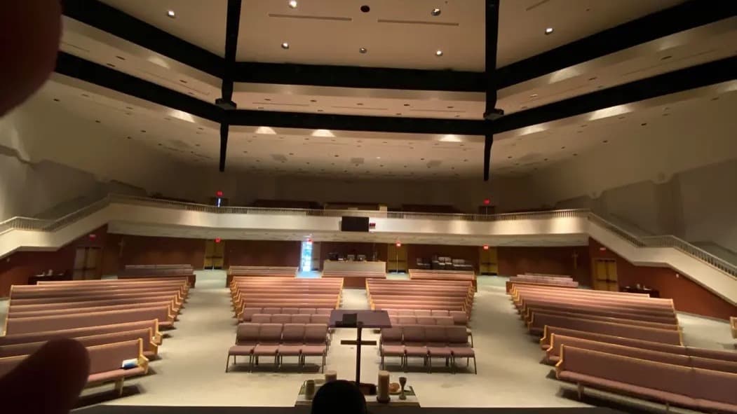 New Covenant Church Worship Center Lighting Retrofit, before