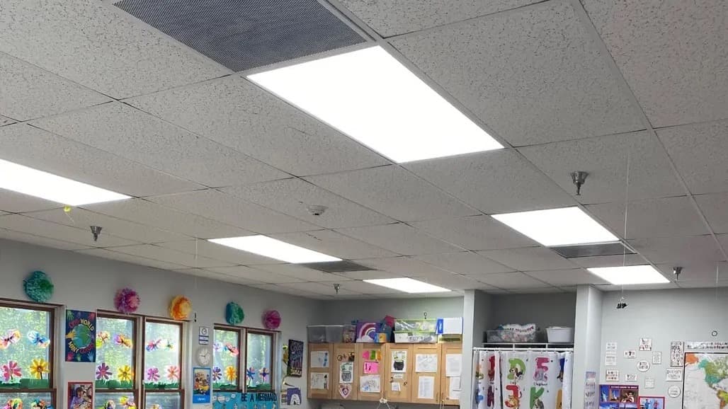 Open Arms Daycare LED Lighting Retrofit, after image 1
