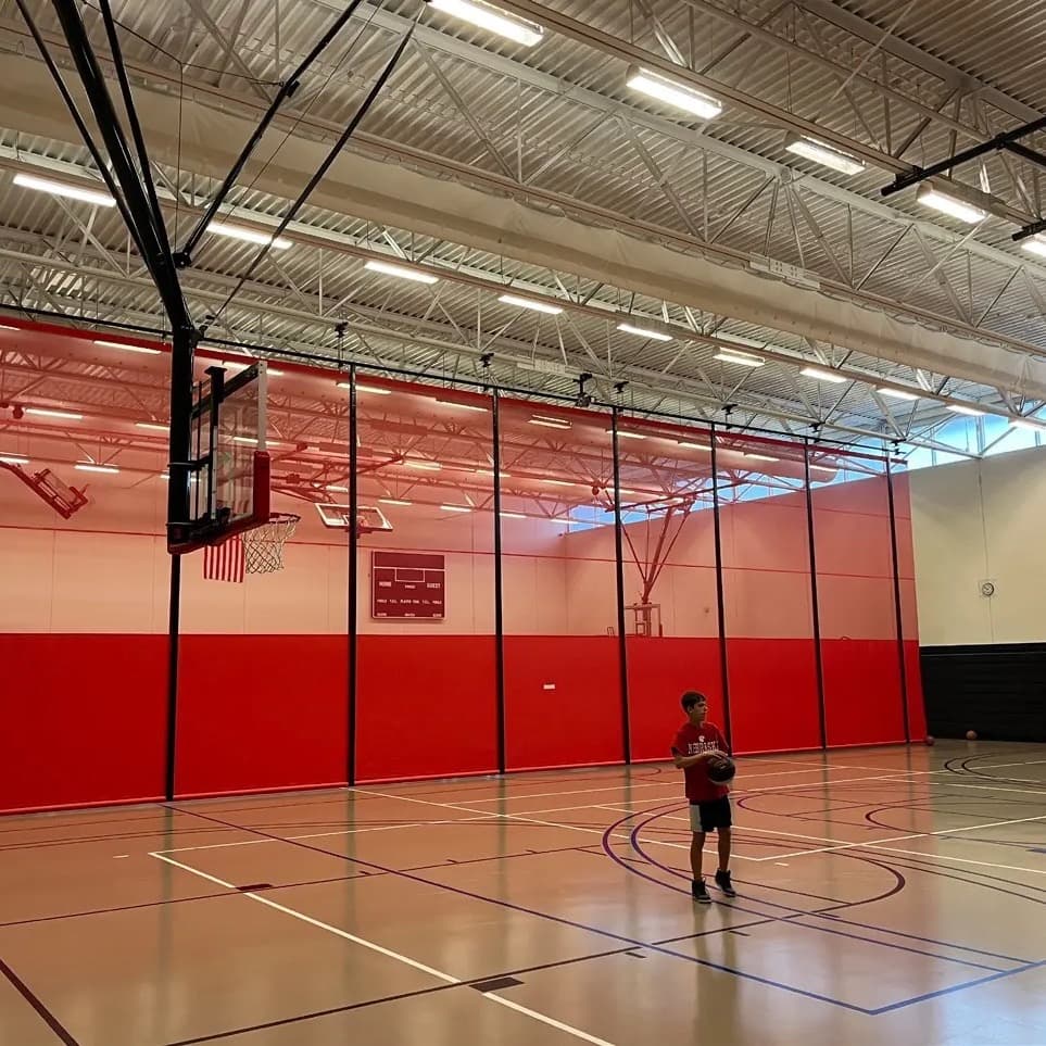 Salvation Army Kroc Center Gymnasium Lighting Retrofit, before