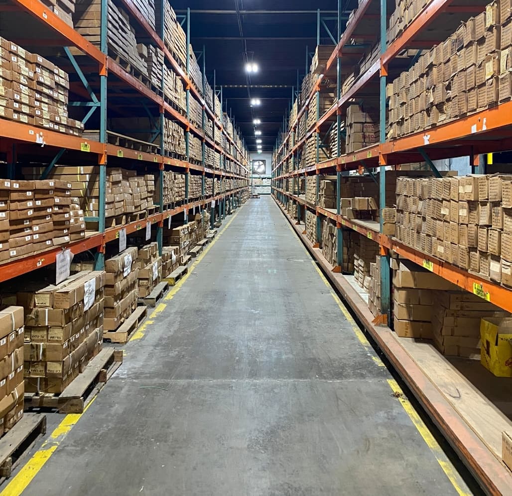 University Of Oklahoma Warehouse LED Retrofit, after